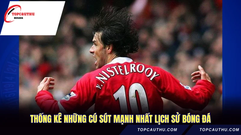 Thống kê những cú sút mạnh nhất lịch sử bóng đá