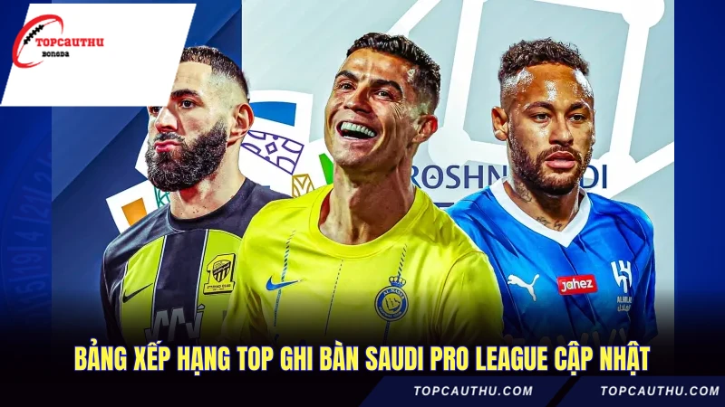 Top Ghi Bàn Saudi Pro League - Danh Sách Vua Phá Lưới 1 Bảng xếp hạng top ghi bàn Saudi Pro League cập nhật