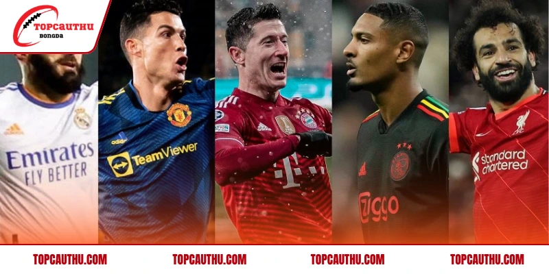 Danh sách top ghi bàn bóng đá xuất sắc nhất