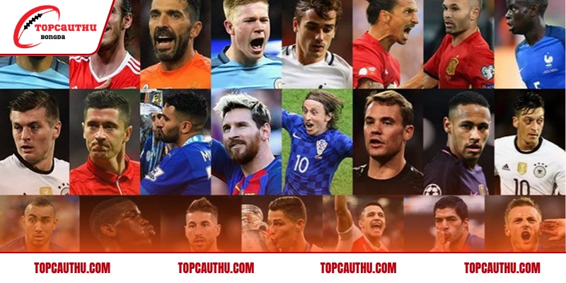 Những cầu thủ giỏi nhất thế giới đang thi đấu