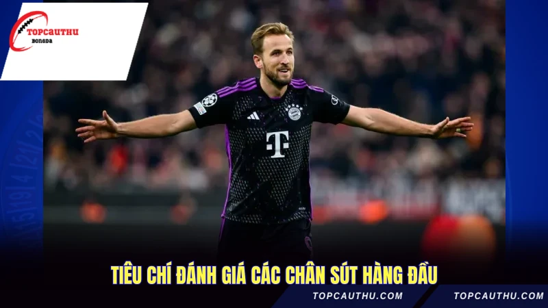 Tiêu chí đánh giá các chân sút hàng đầu